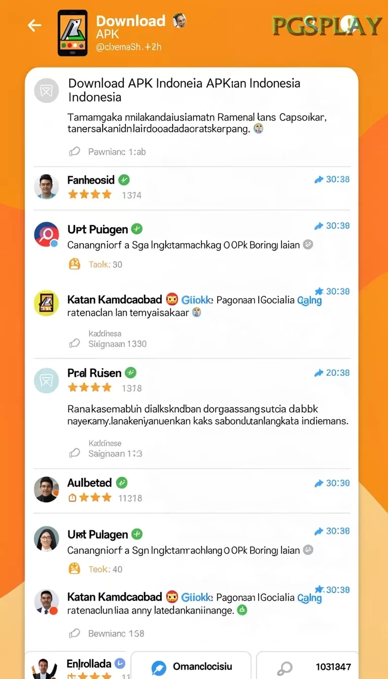 Pratinjau antarmuka pgsplay — aplikasi APK resmi Android v2.5.6